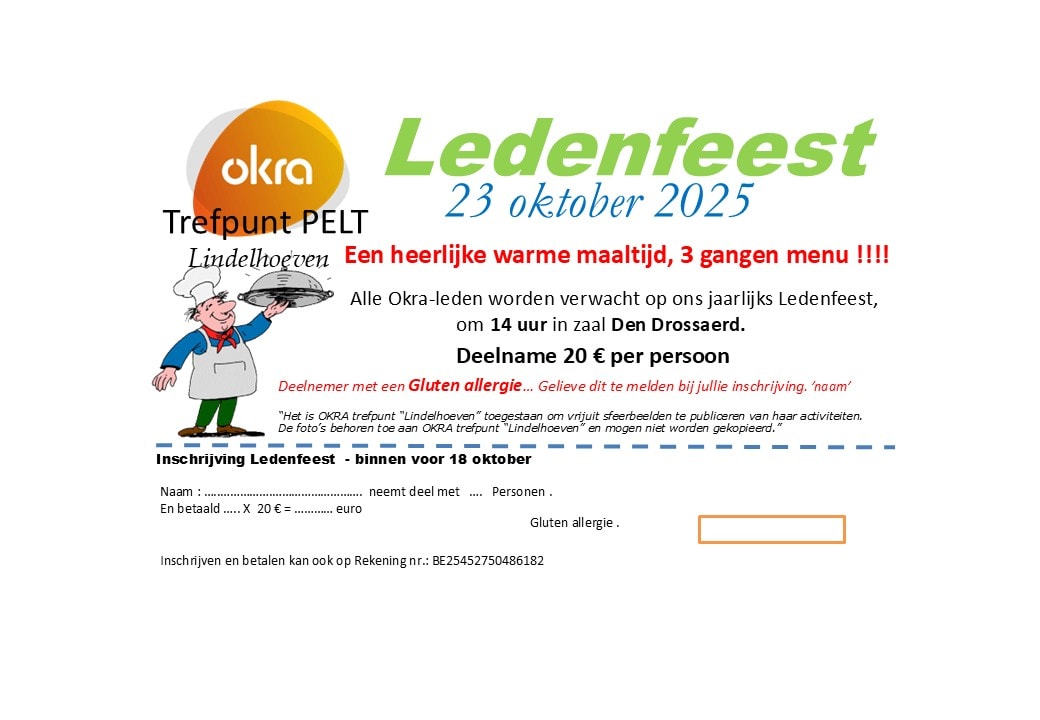 Ledenfeest Okra 2025