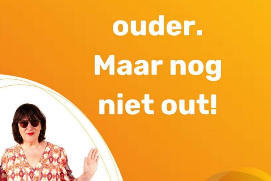 OuderMaarNietOut,dame,senior,vrouw