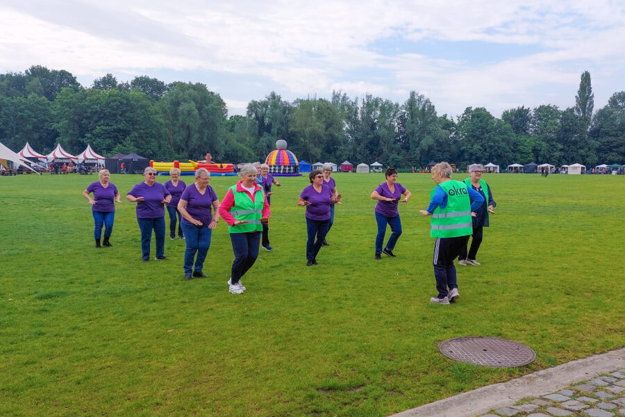 OKRA BOOM PARK actief tijdens de plantjesmarkt in De Schorre