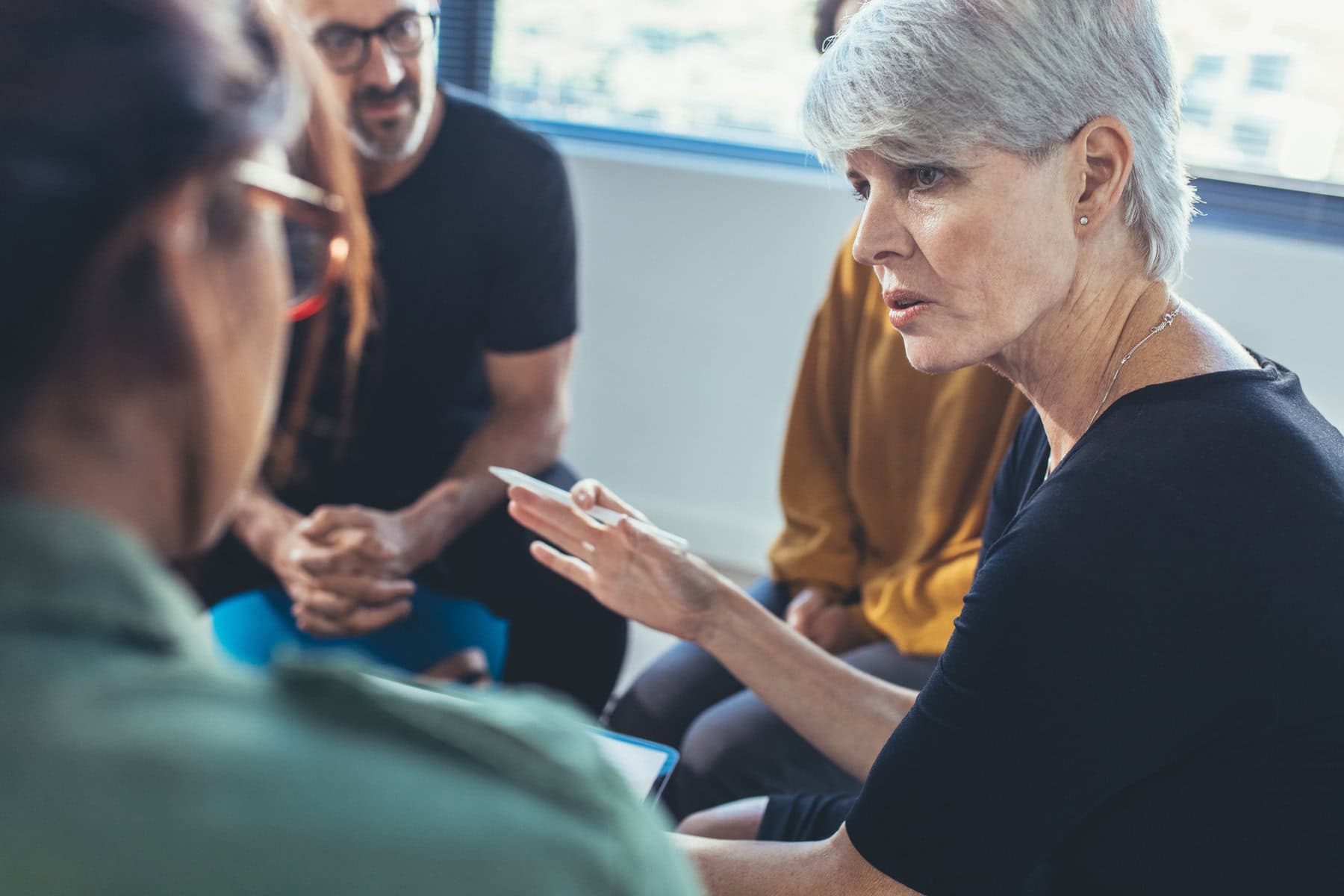 vergadering,bespreking,vorming,bijeenkomst,senioren,dame,vrouw