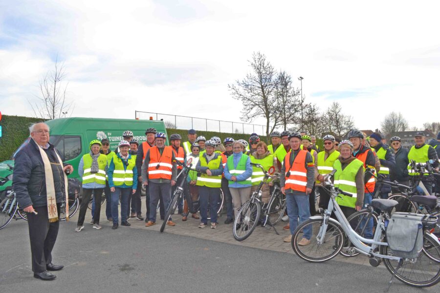 Start Voor De Fietsers Van Okra