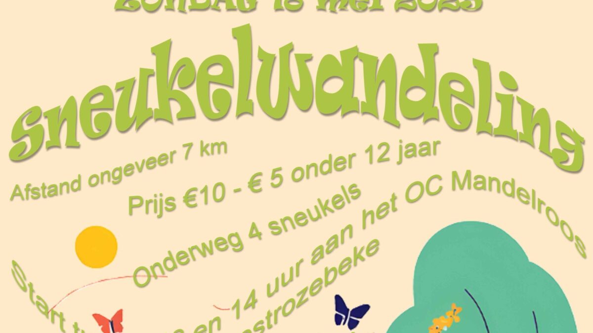 2025 05 18 Sneukelwandeling