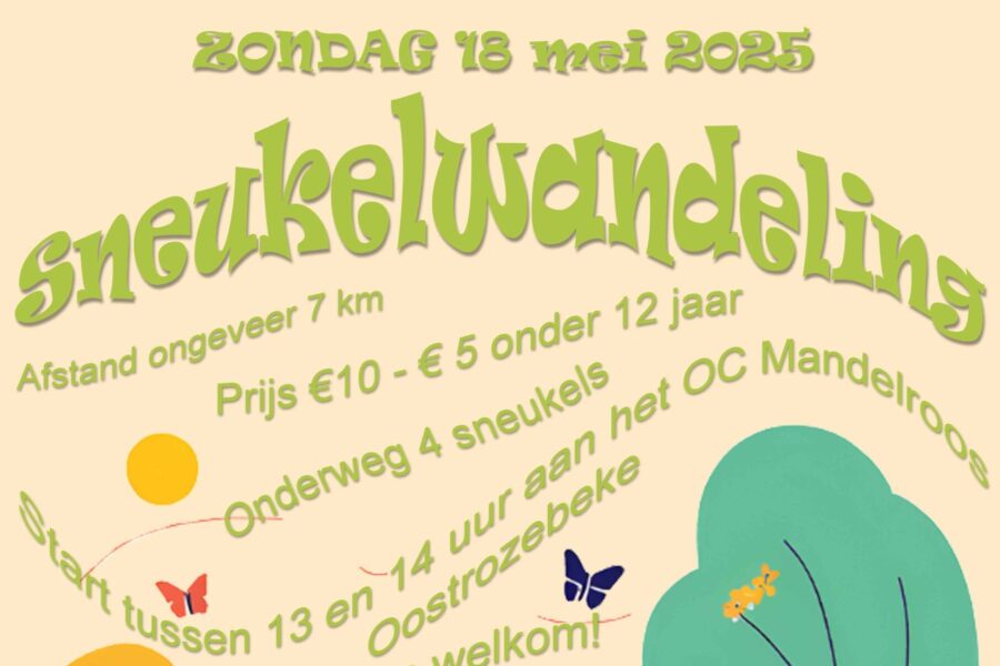 2025-05-18 Sneukelwandeling 2025 05 18 Sneukelwandeling