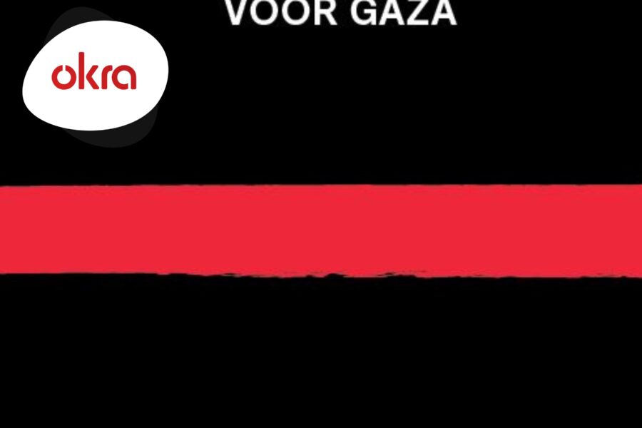 Trek de rode lijn voor Gaza
