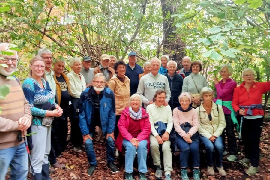 Groepsfoto Wandelaars