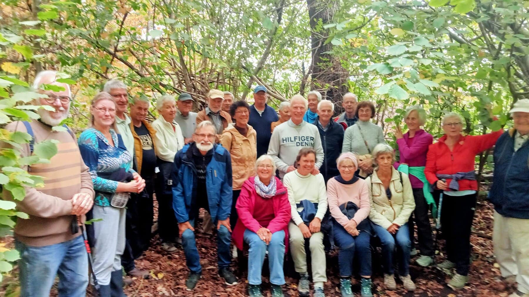 Groepsfoto Wandelaars
