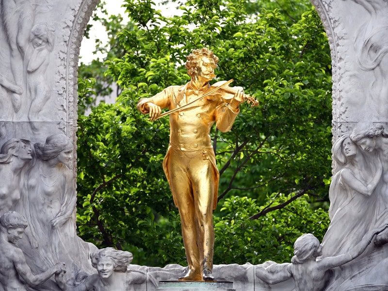 Johann Straus Monument
