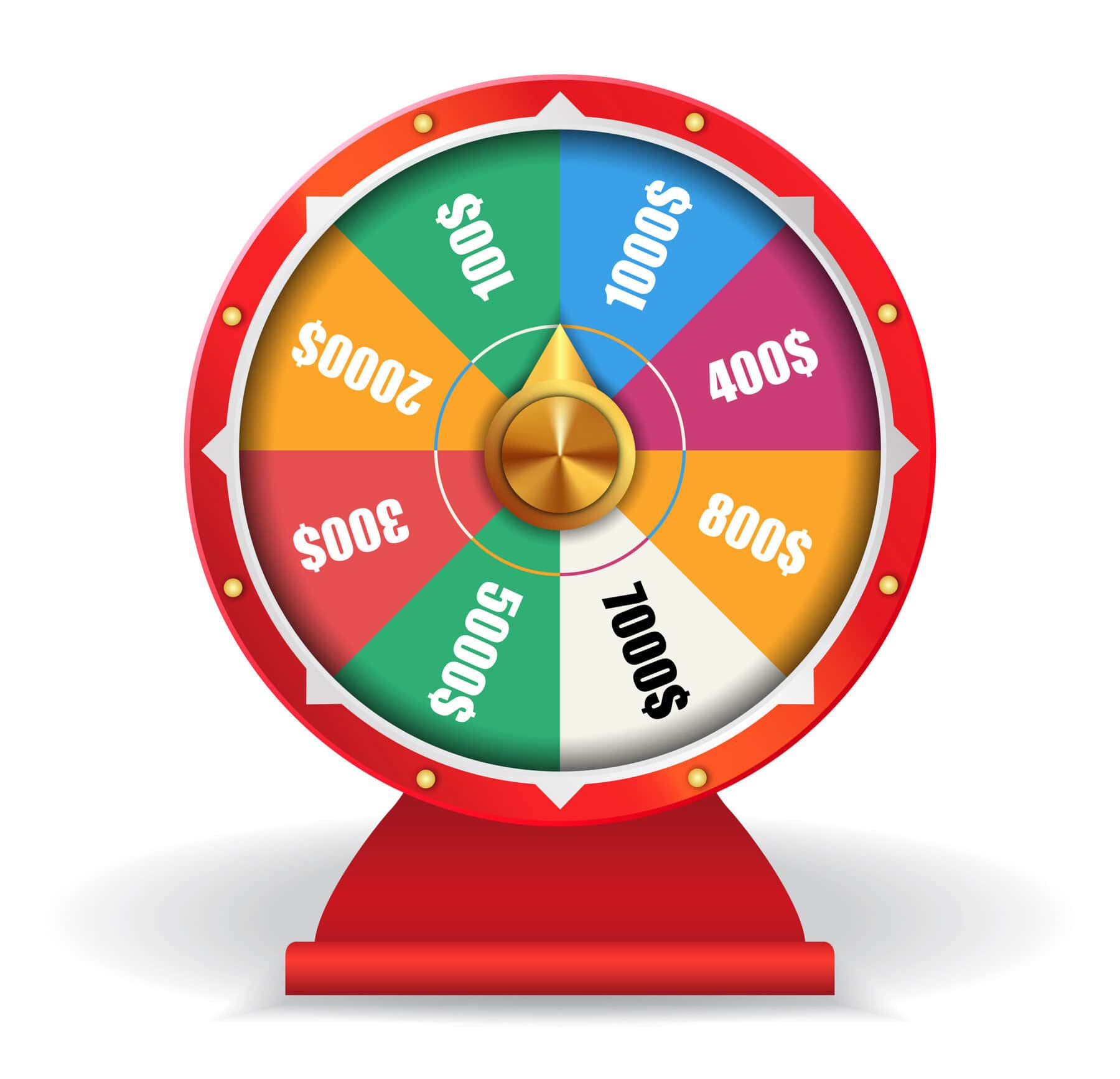 Colorful Wheel Of Luck