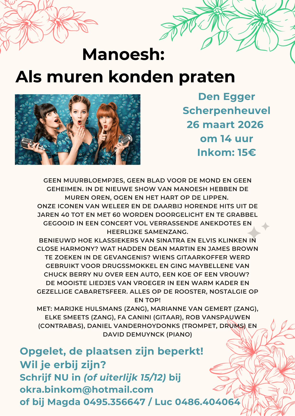 Manoesh Als Muren Konden Praten