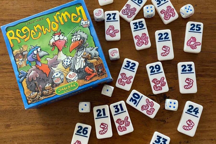Regenwormen Dobbelspel 999 Games