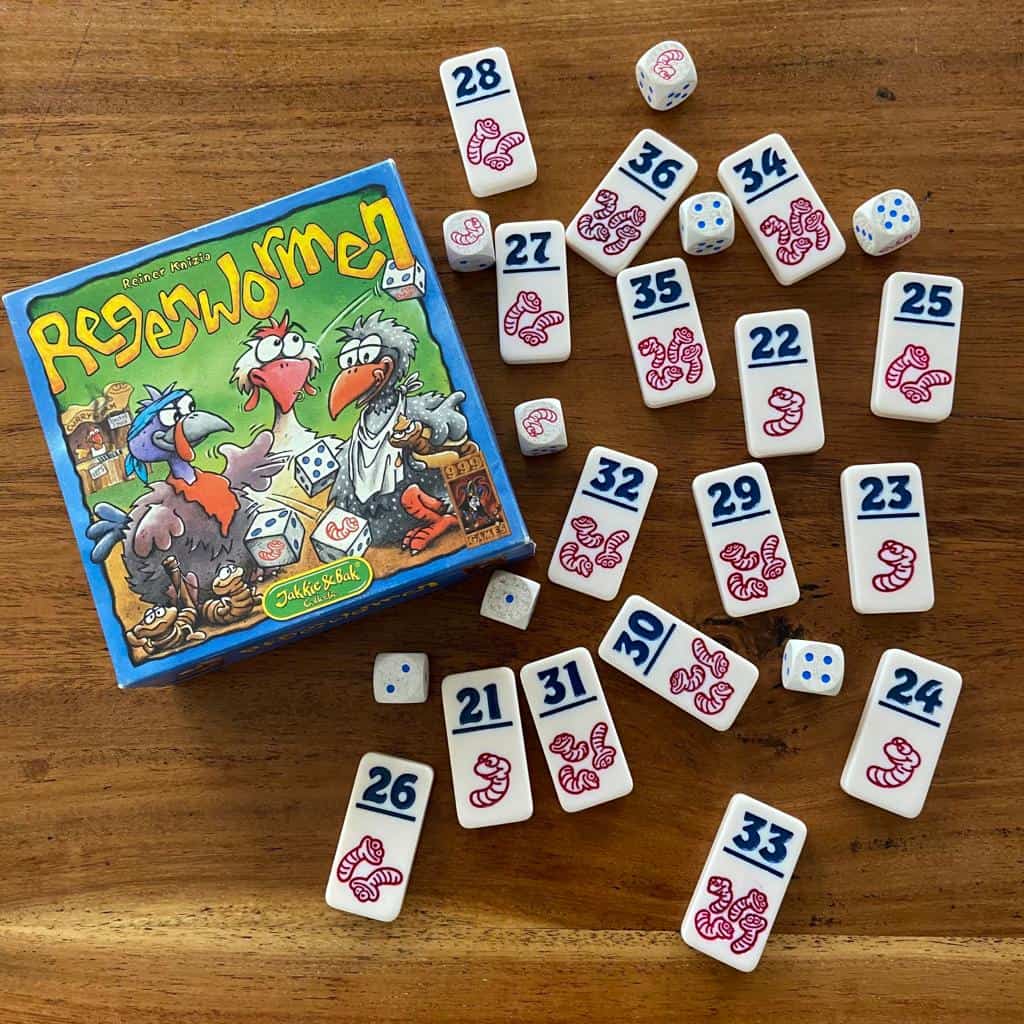 Regenwormen Dobbelspel 999 Games