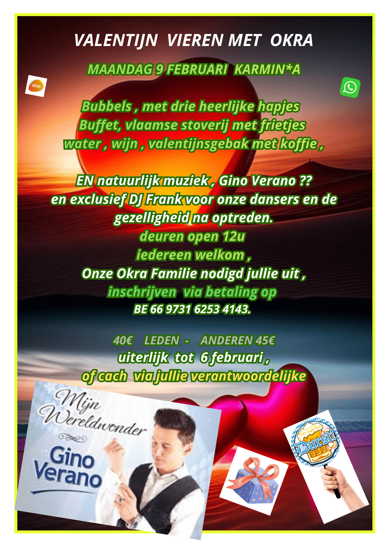 Valentijn Vieren Met Okra