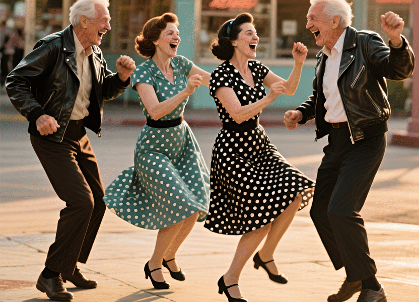 Dancing Old People