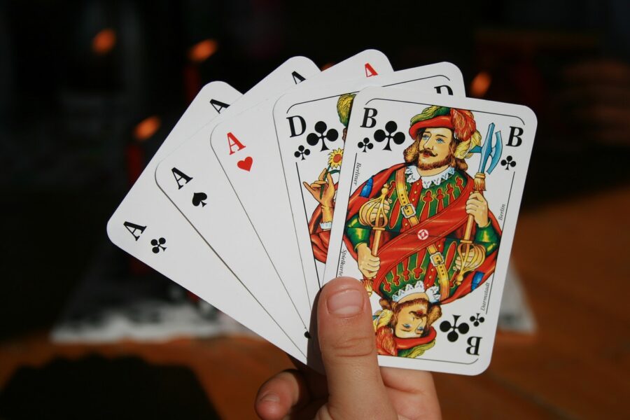 Full House Cards Card Game Photo Lg