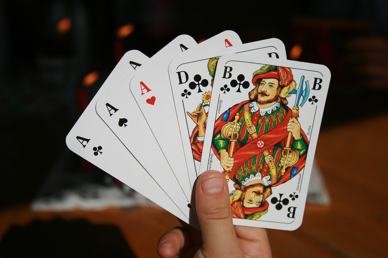 Full House Cards Card Game Photo Lg