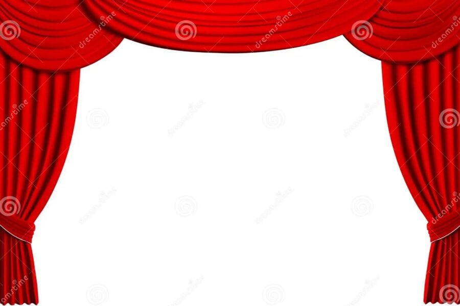 Het Gordijn Van Het Theater 10920224