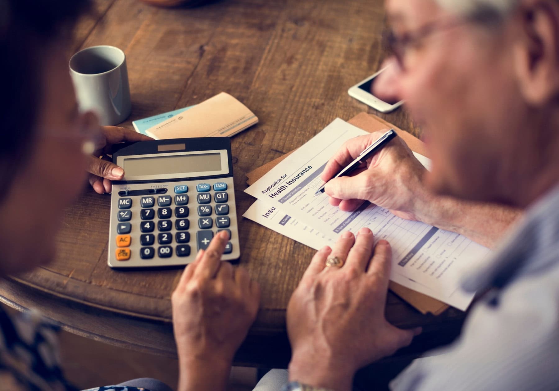 Senior Couple Insurance Appication Form