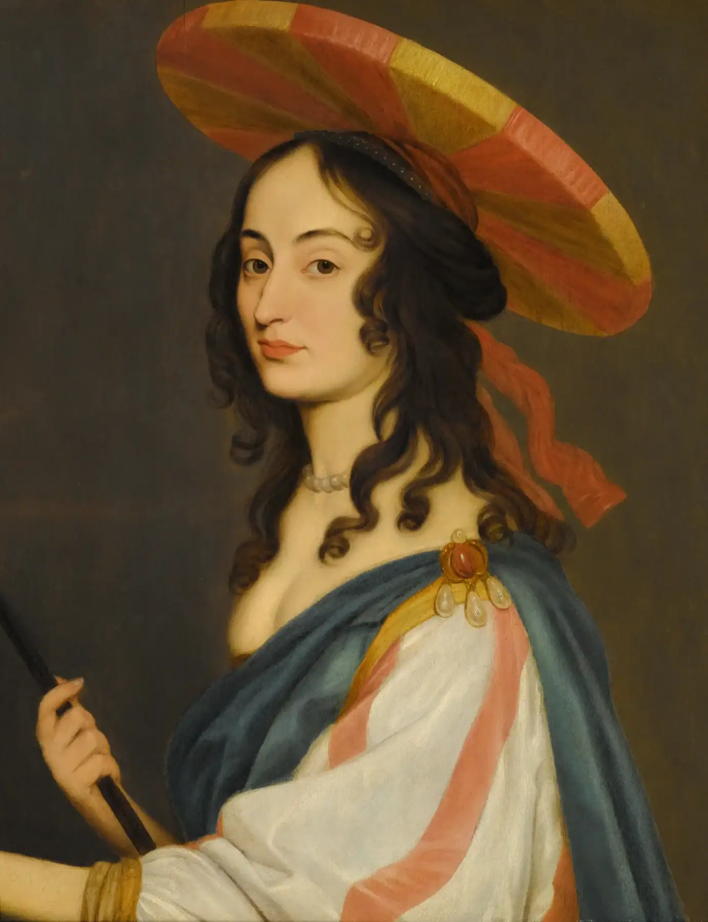 Louise Hollandine Van De Palts Zelfportret Ca. 1650 1655 Privéverzameling