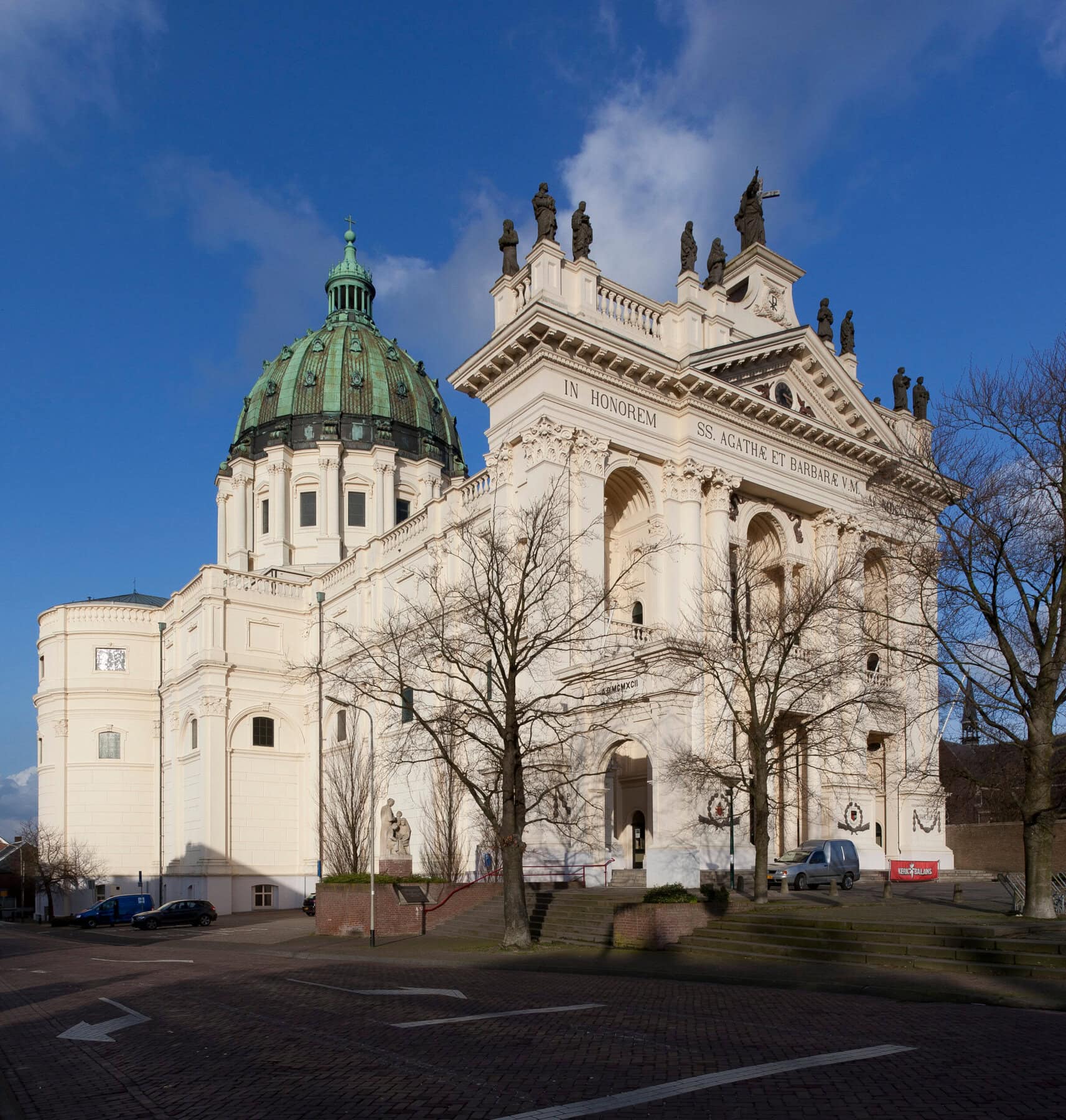 Overzicht Noordgevel En Koorzijde Met Koepel Oudenbosch 20535900 Rce