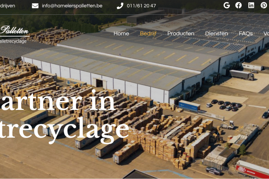 Screenshot 2026 03 10 At 11 24 57 Bedrijf Hamelers Palletten