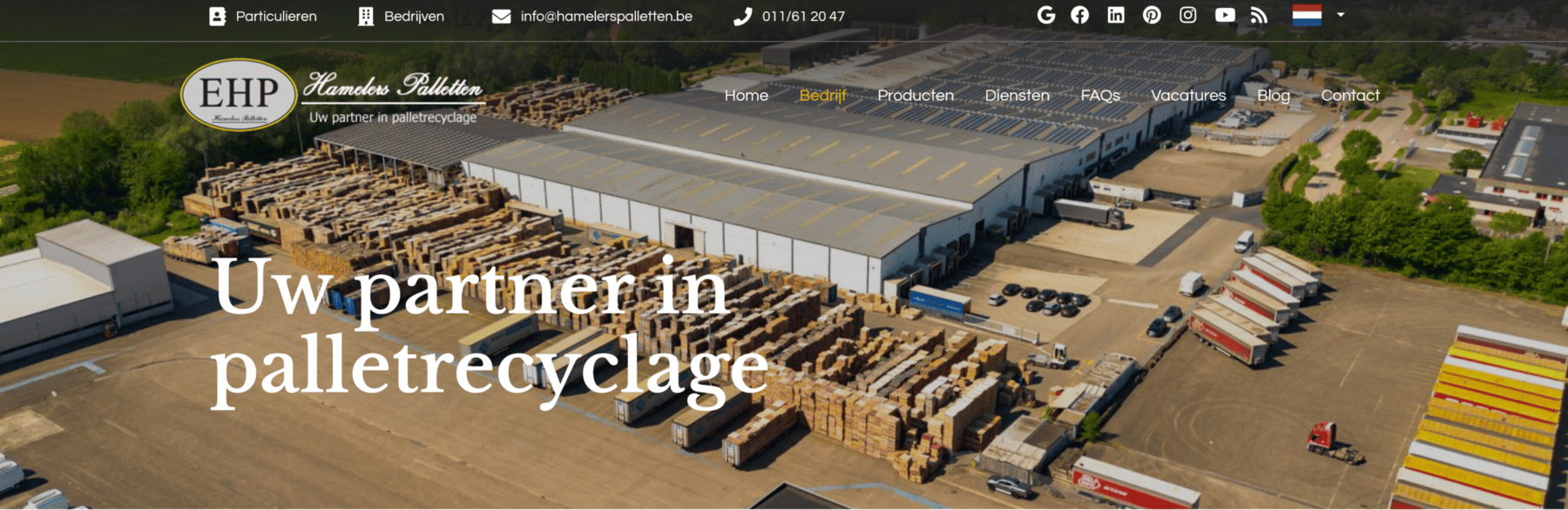 Screenshot 2026 03 10 At 11 24 57 Bedrijf Hamelers Palletten