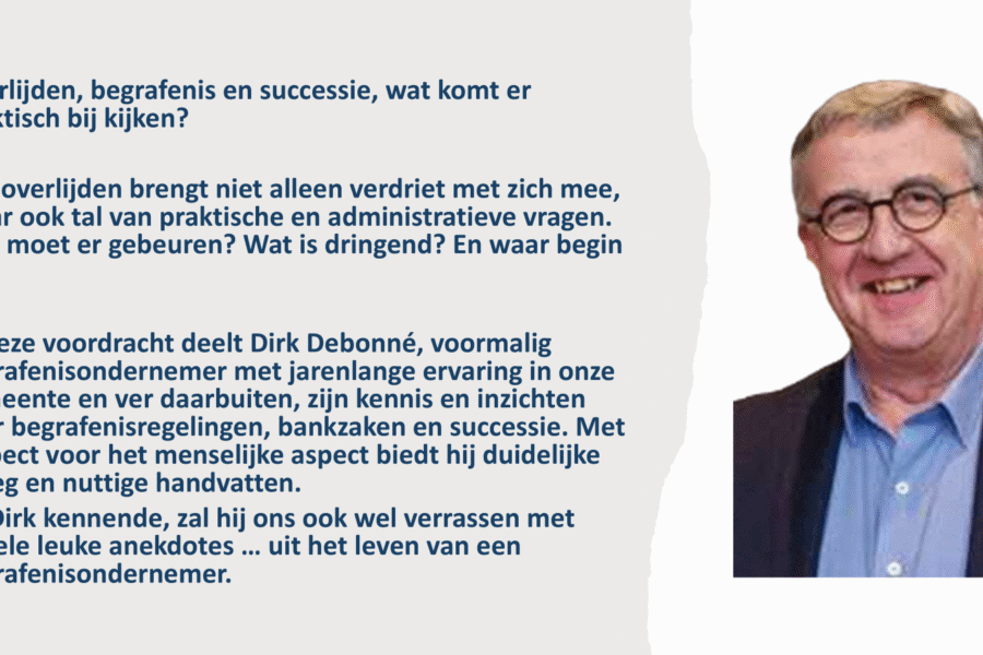 Voordracht Dirk Debonné