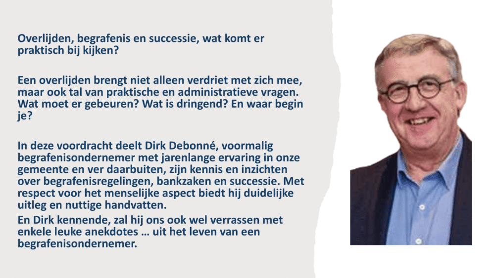 Voordracht Dirk Debonné