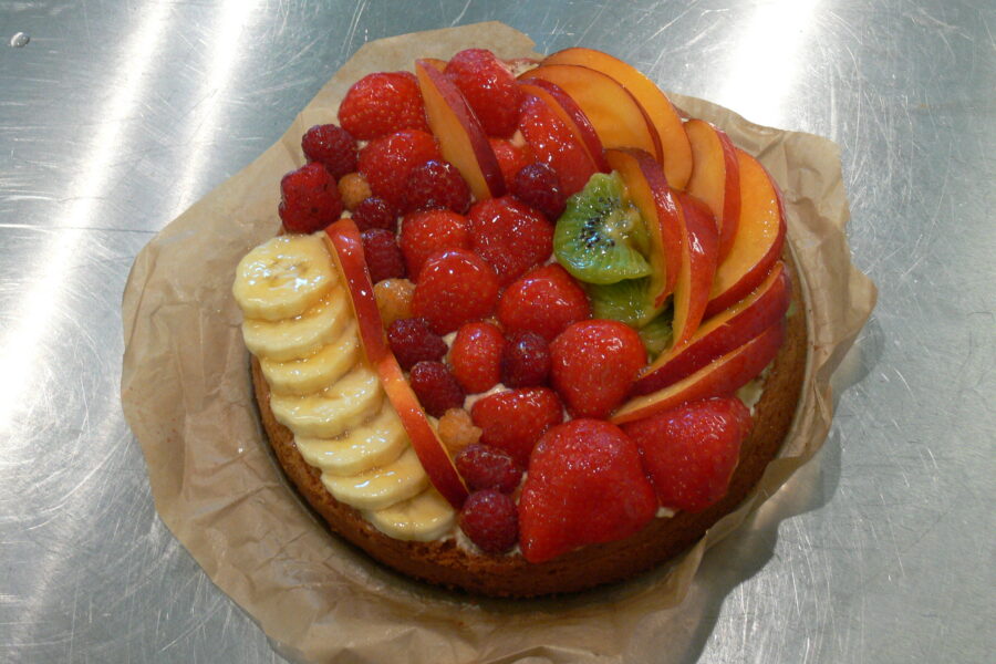 Fruittaart Op Bretoens Zanddeeg