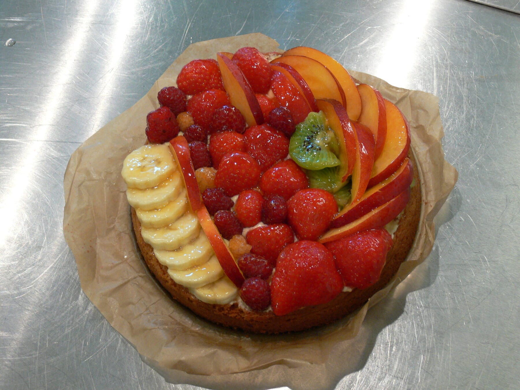 Fruittaart Op Bretoens Zanddeeg