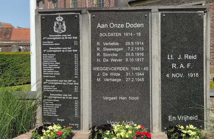 Oorlogsmonument Gijzenzele