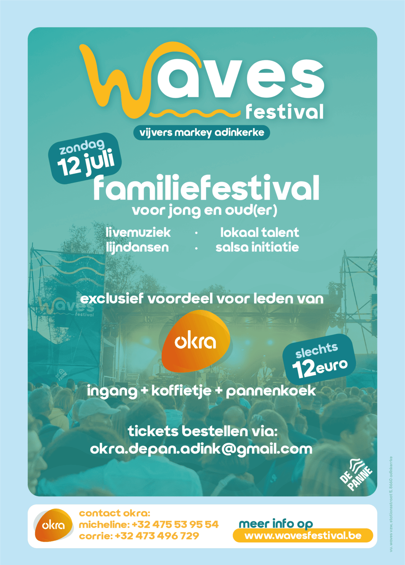 Flyer Okra Waves 2026
