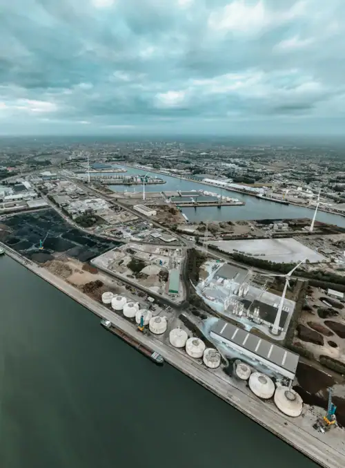 North Sea Port Ghent Sifferdok De Mol Recycling Circular Building Materials 69