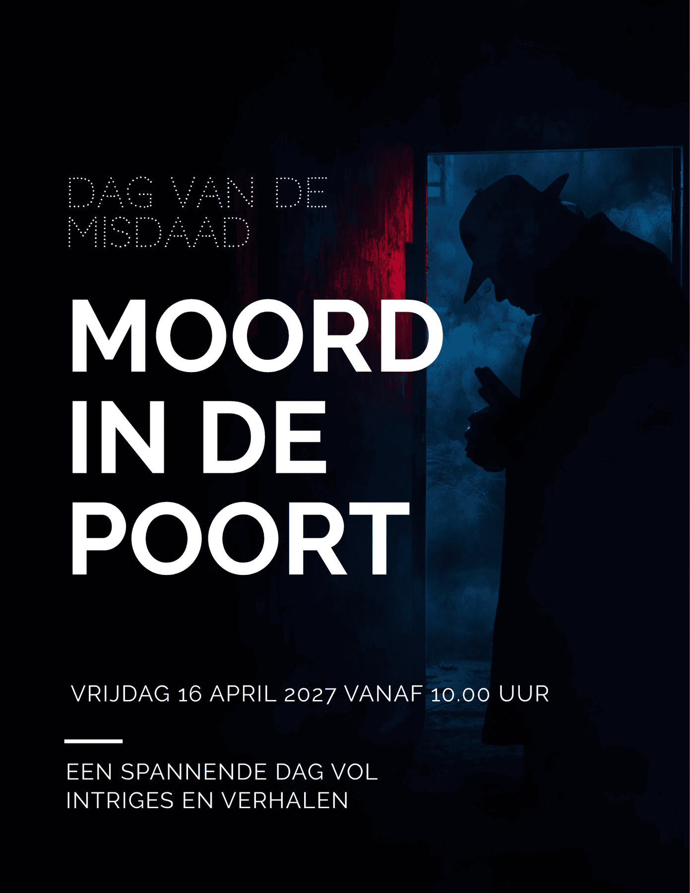 Affiche Dag Van De Misdaad
