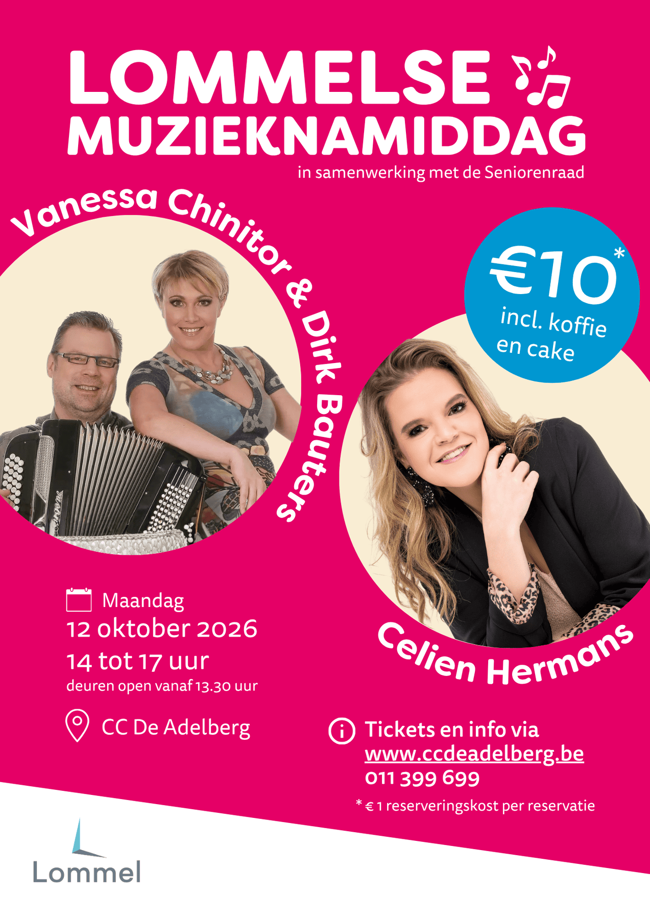 Lommelse Muzieknamiddag 12.10.2026
