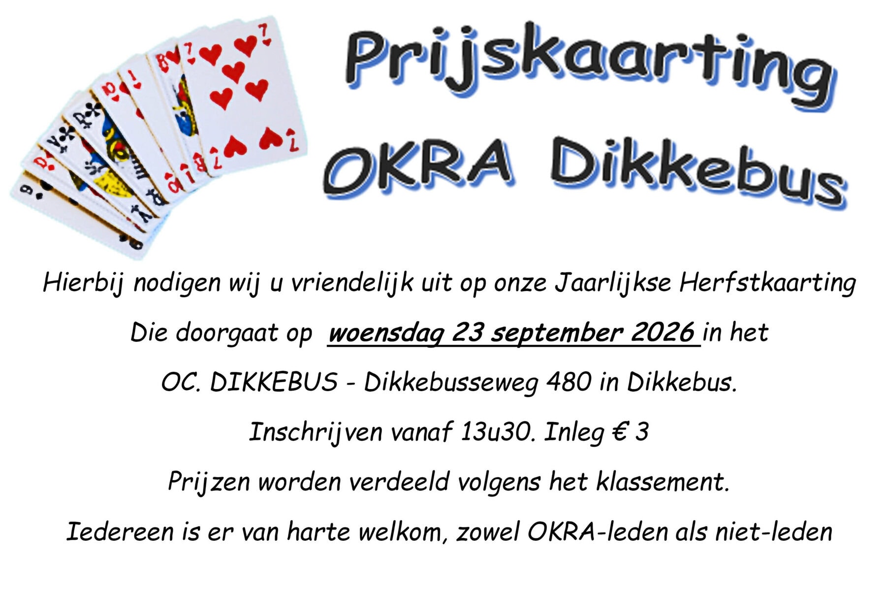 Folder Kaarting 2026