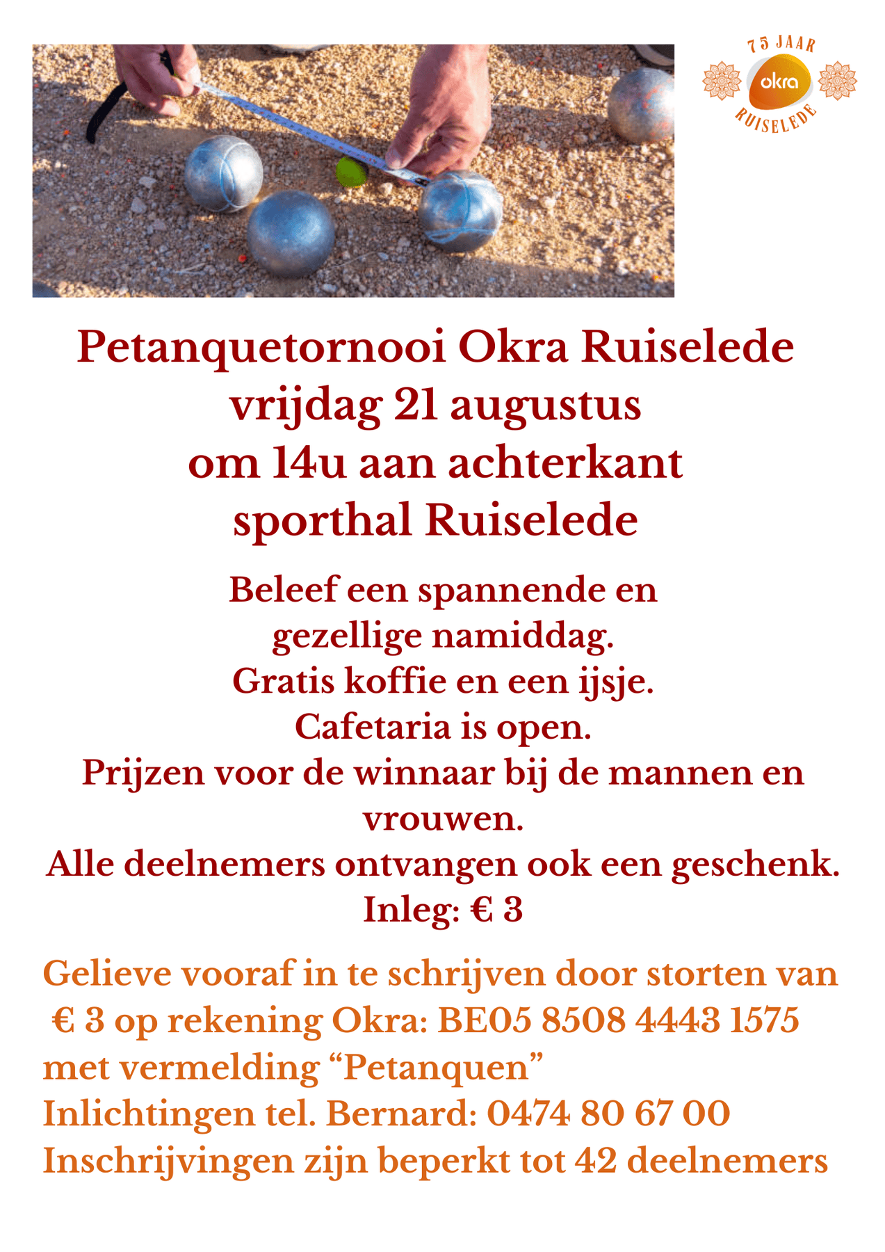 Petanquetornooi 2108