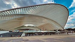 Station Luik Guillemins Gebouw