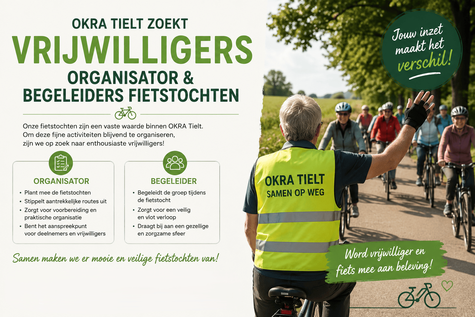 Vrijwilligers Fietstochten