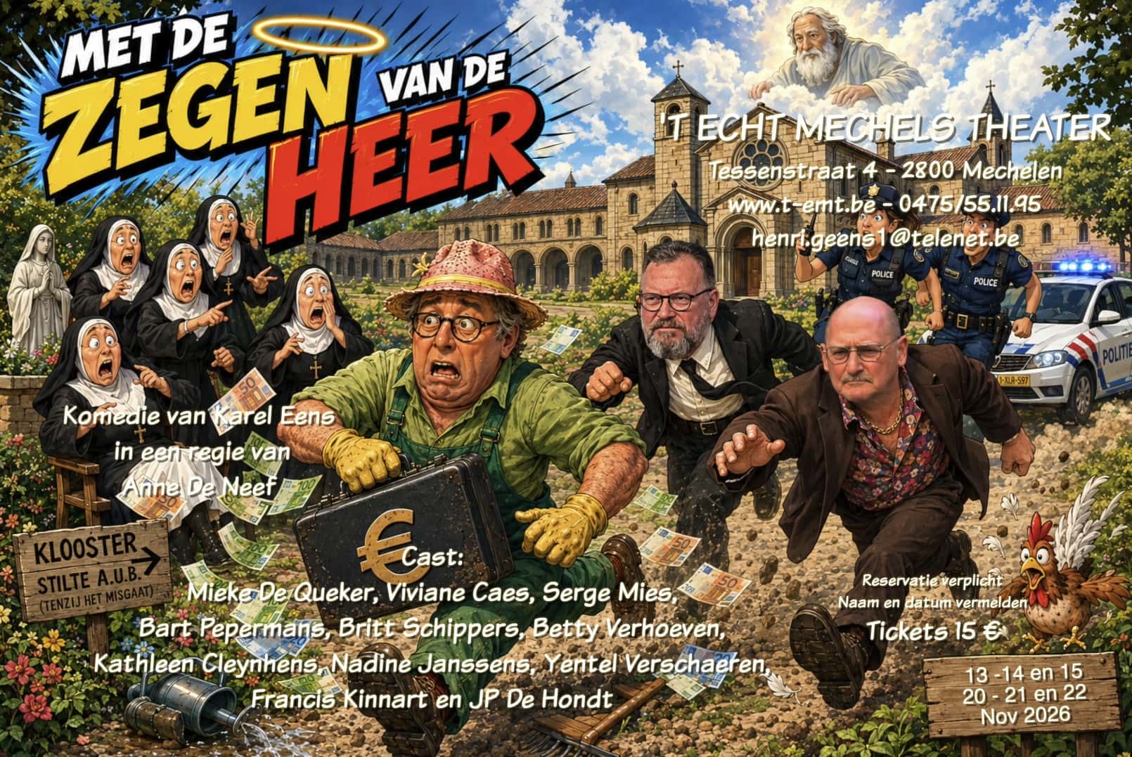 Okra Foto Toneel Met De Zegen Van De Heer