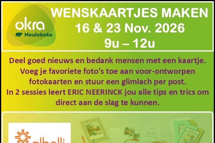 Wens En Kerstkaart Met Albelli 16 En 23 November 2026 Webversie Format 3x2