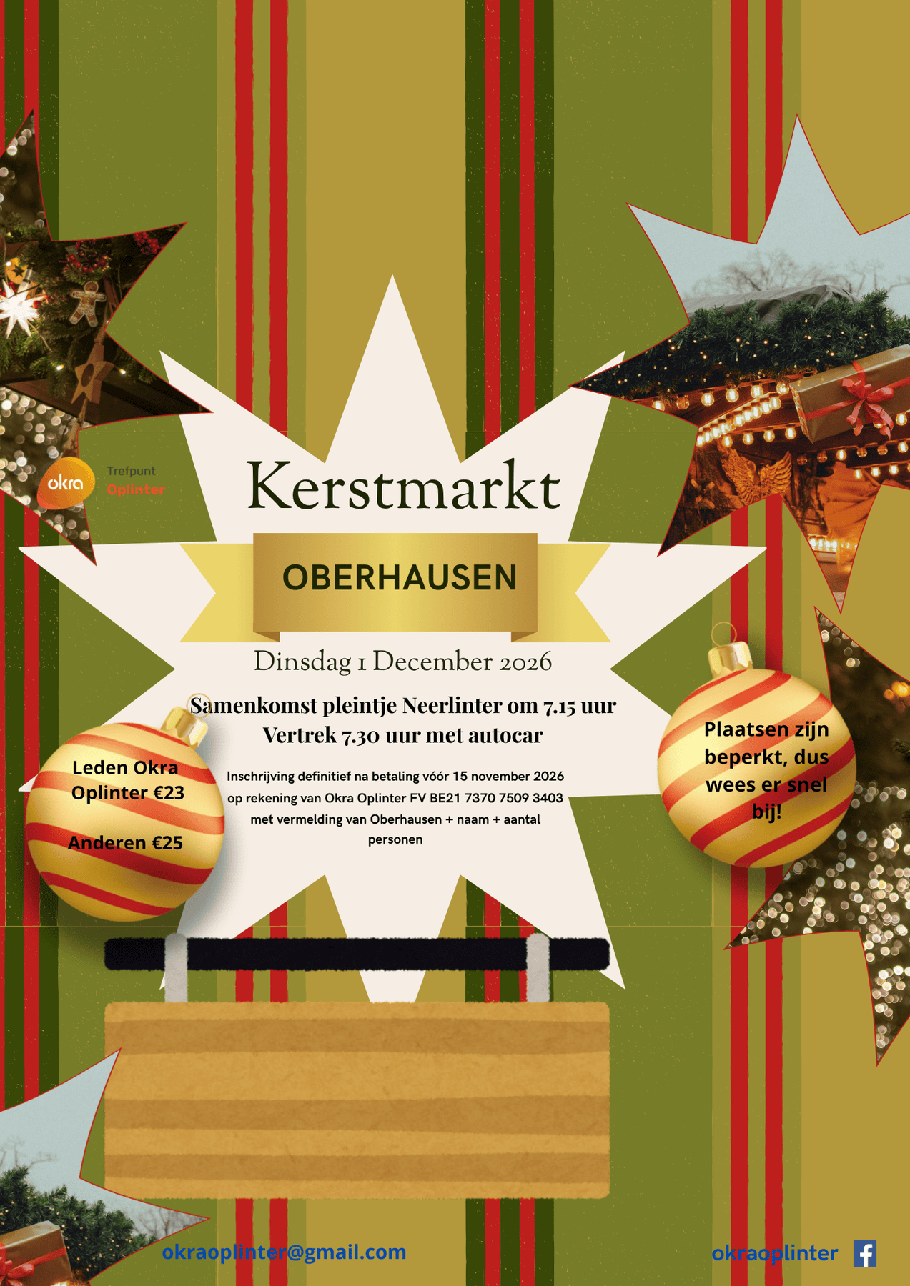 Platte Van Kerstmarkt