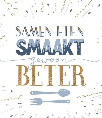 Samen Eten Smaakt Beter