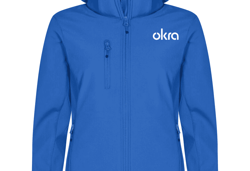 Softshell Blauw Logo